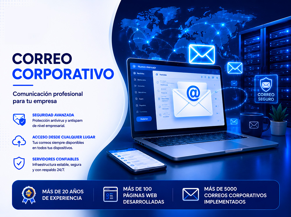 SERVICIO PROFESIONAL IMPLEMENTACION DE CORREO CORPORATIVO