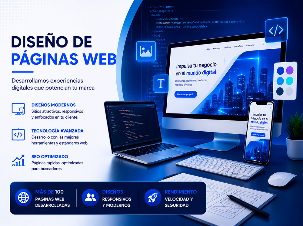 SERVICIO PROFESIONAL DE IMPLEMENTACION DE PAGINAS WEB