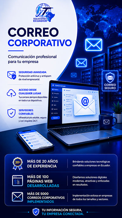 SERVICIO PROFESIONAL CORREO ELECTRONICO
