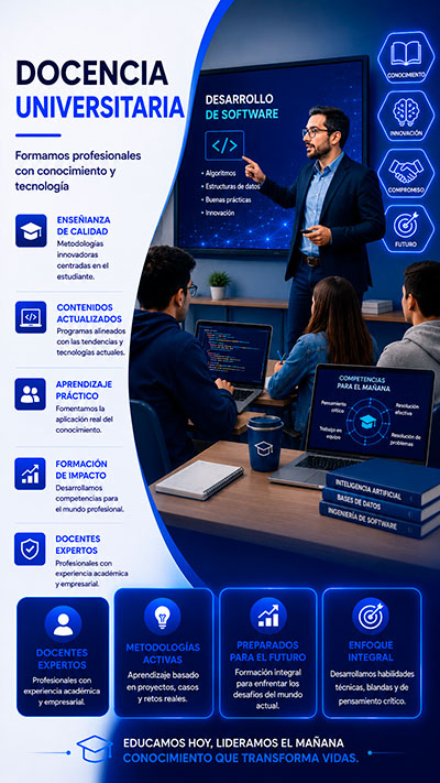 SERVICIO PROFESIONAL - DOCENCIA UNIVERSITARIA